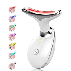 GlowLift Neck & Face LED Massager – 7 Color Light Therapy